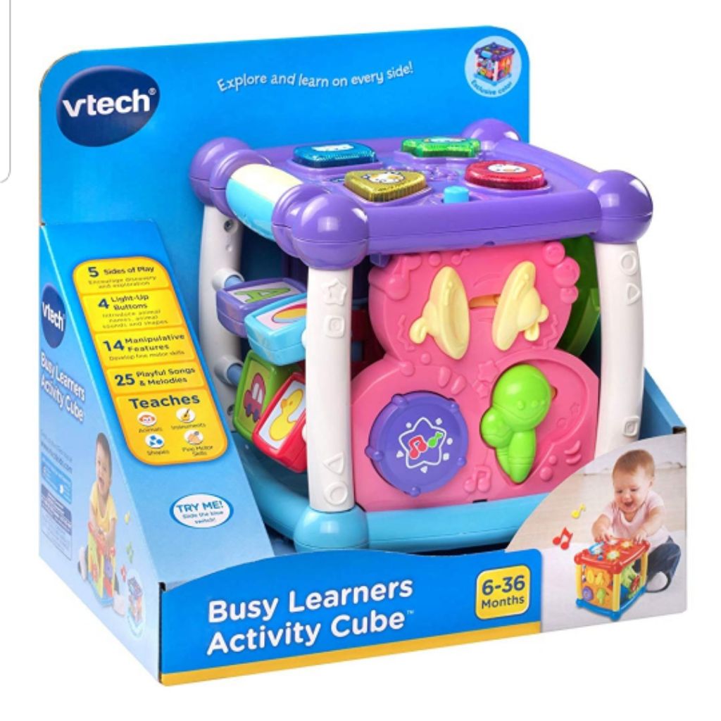 vtech busy learning activity cube