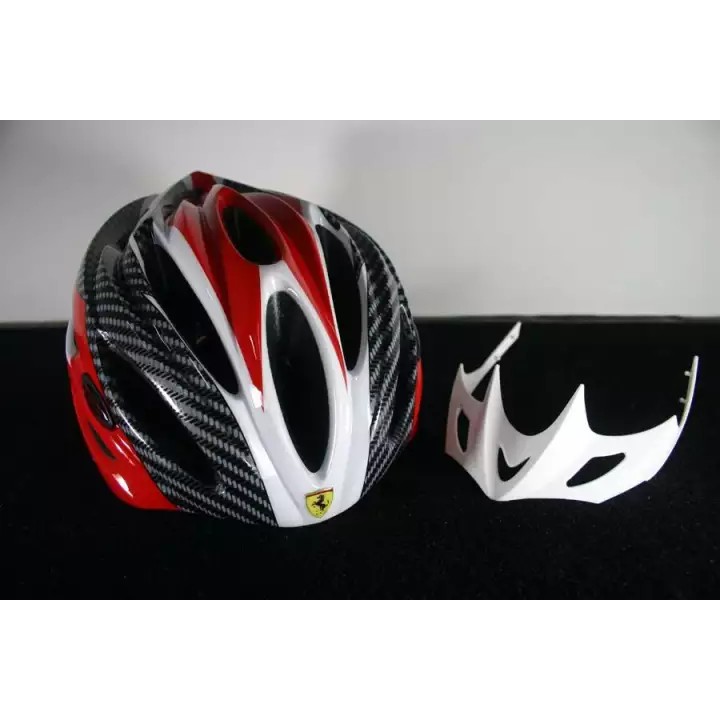 ferrari bicycle helmet