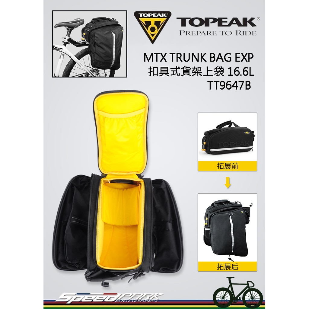 TOPEAK MTX TRUNK BAG EXP