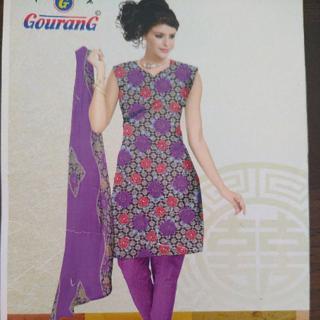 Gourang Punjabi Suit Material Shopee Singapore