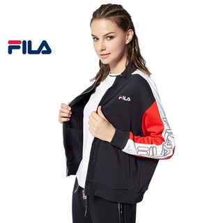 fila colour block full zip wind jacket