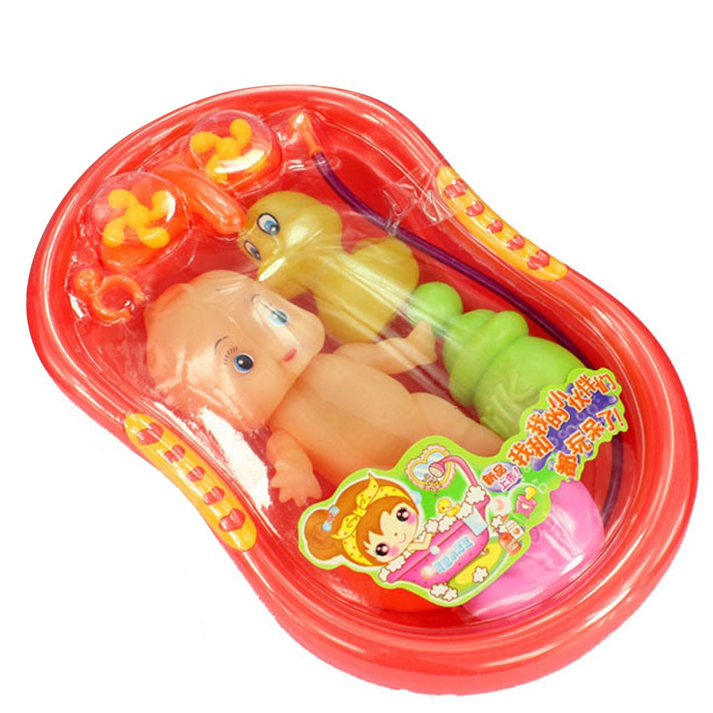 bath tub baby doll