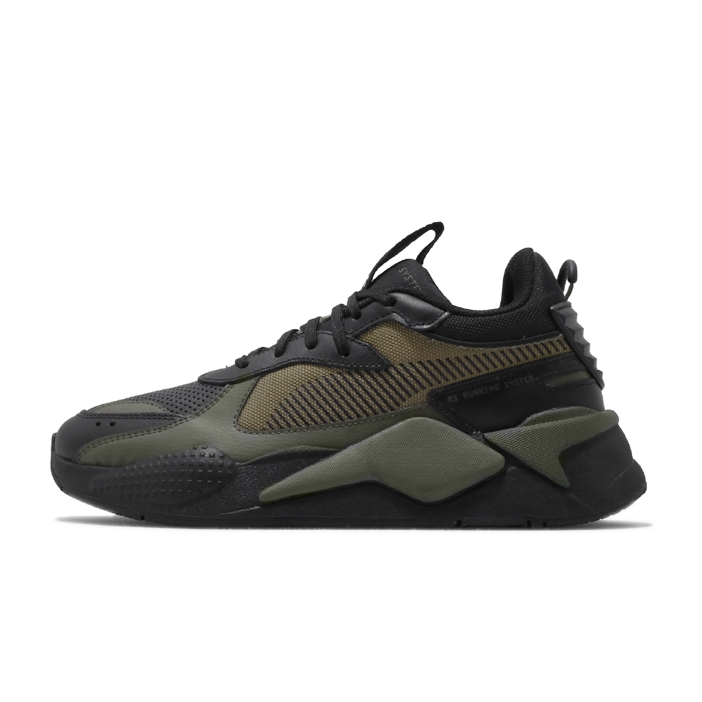 puma shoes army green