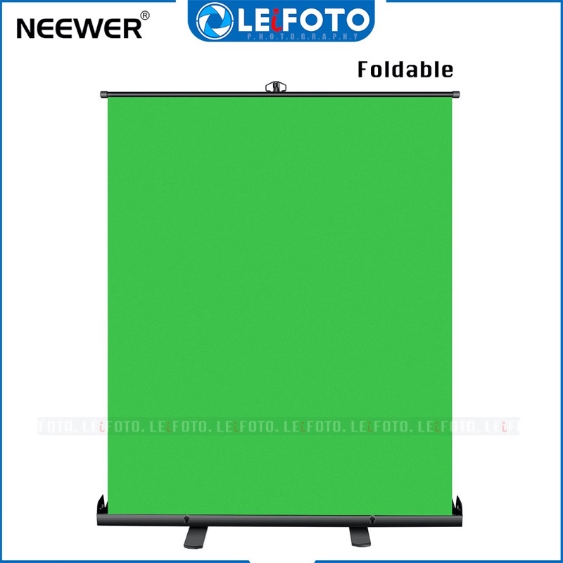 Neewer Green Screen Pull-up Style with Auto-Locking Frame Backdrop ...