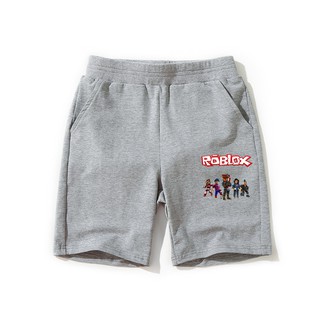 Boys Shorts Roblox Fashion Short Pant Kids Cotton Bottoms Child Trousers Shopee Singapore - roblox shorts boys
