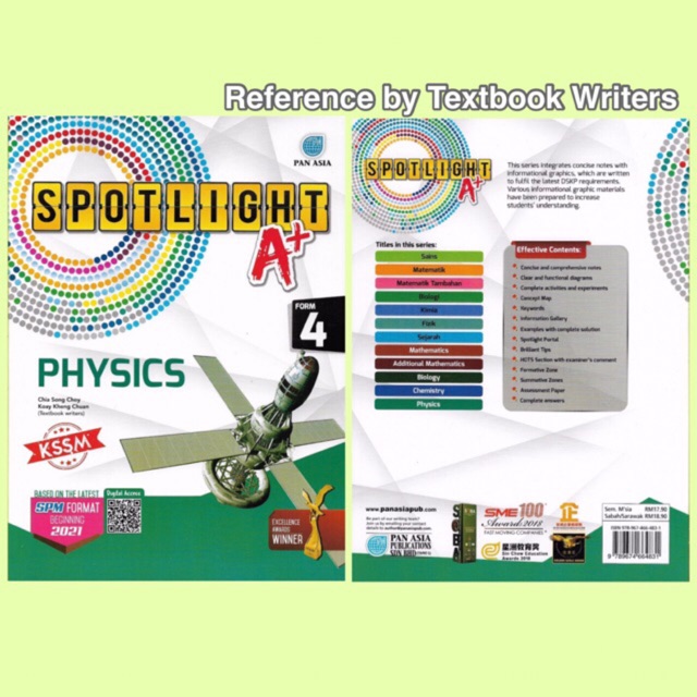 Ready Stock Pan Asia Spotlight A Physics Form 4 Kssm Shopee Singapore