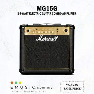 Marshall MG15G Gold Series 15W Guitar Combo Amplifier (MG15G-E / MG-15G)
