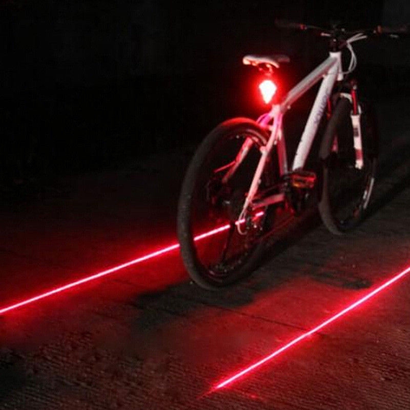 Bike Cycling Light Waterproof 5 LED 2 