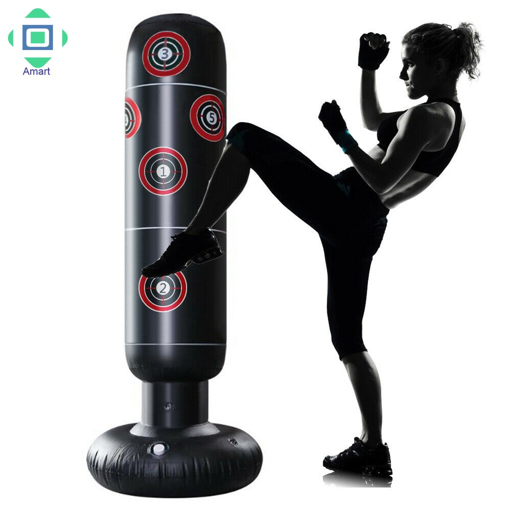 inflatable ninja punching bag