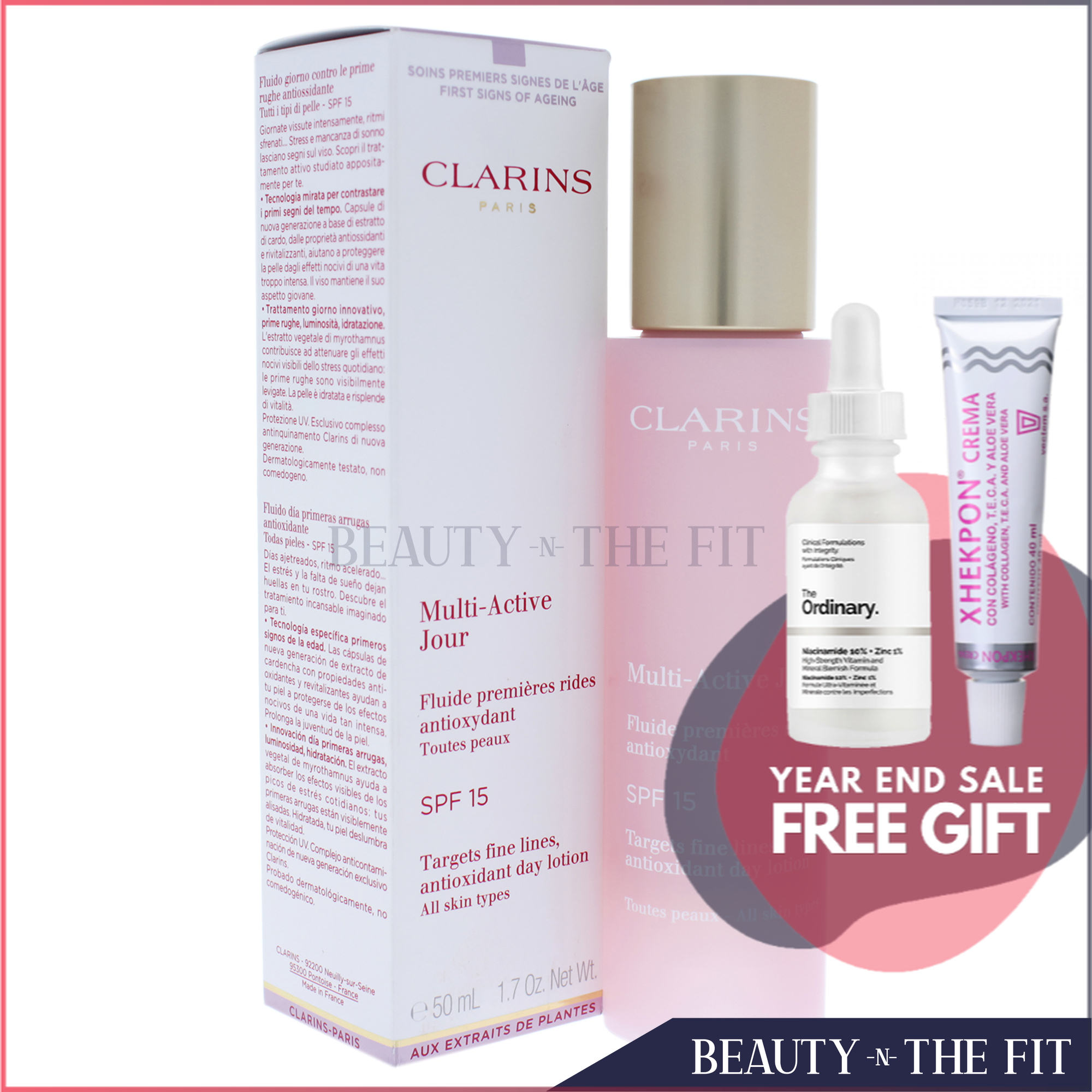 clarins multi active jour lotion