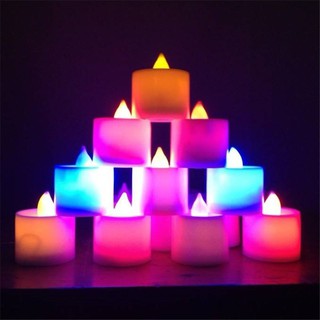 24pcs Flameless LED Tealight Tea Candles Wedding Light Romantic Candles Lights #4