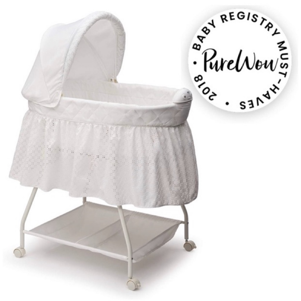 delta children bassinet cover