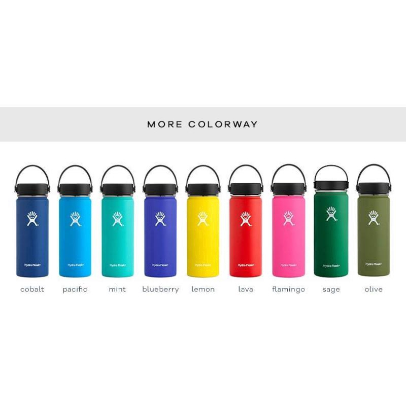 hydro flask 32 oz double wall vacuum insulated stainless steel leak proof sports water bottle