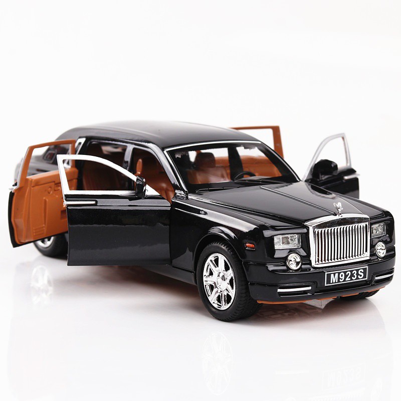 1:24 Rolls-Royce Phantom Alloy Diecast Car Model Pull Back Toy Car Kids Toys FE 