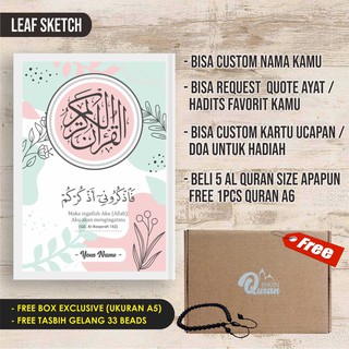 Custom Al Quran Can Be Betambah Own Name Singapore