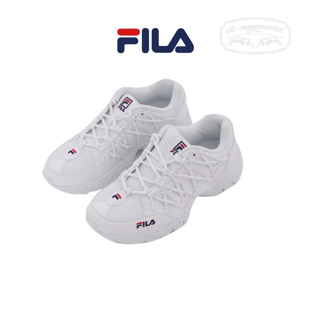 fila all white sneakers womens