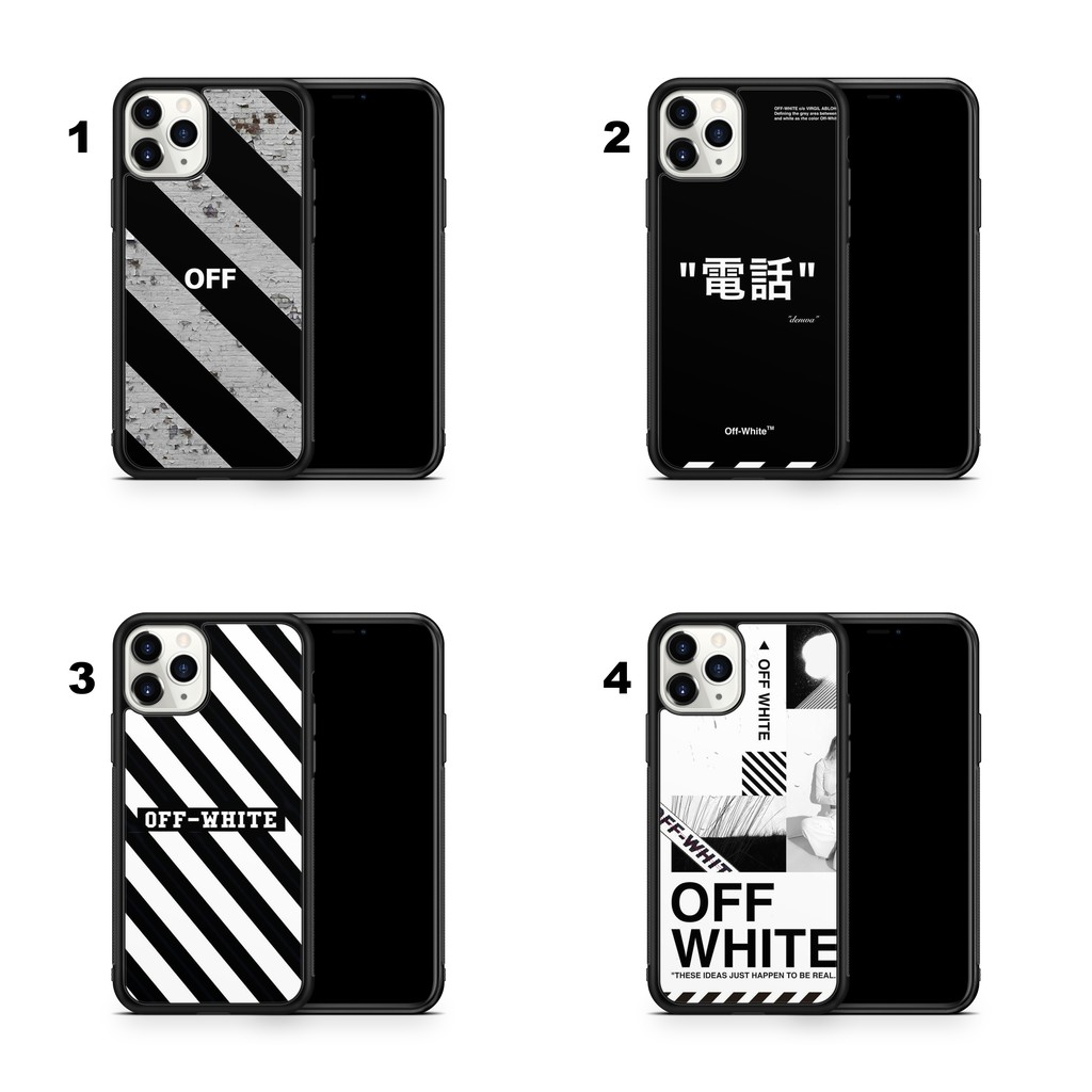 Off White Iphone 11 11 Pro 11 Pro Max X Xs Xs Max Xr Phone Case Shopee Singapore