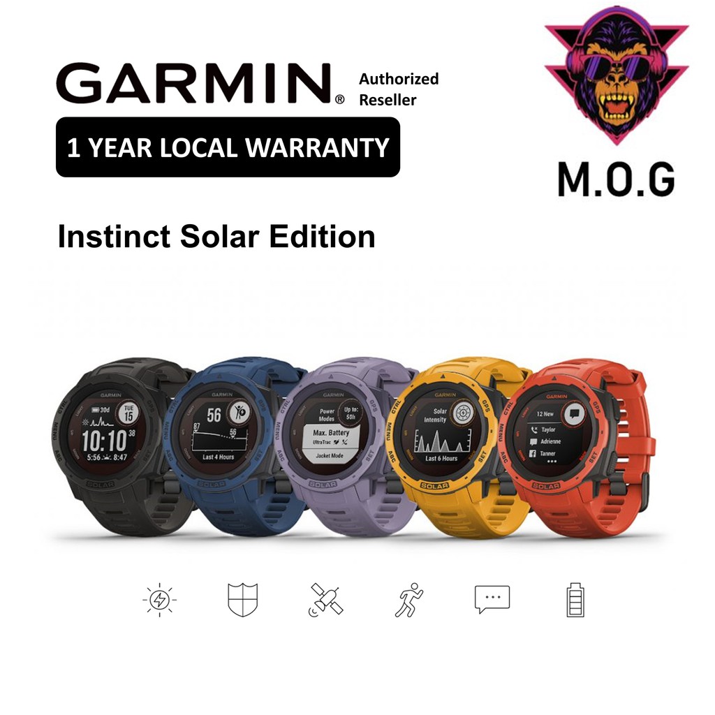 garmin instinct solar not charging