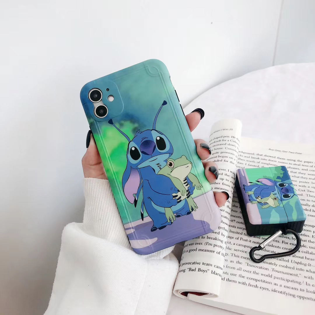 Cartoon Stitch Apple Phone Case Iphone 11 Promax Ix Xr Xs Xsmax I 8 I 7 Plus Shopee Singapore