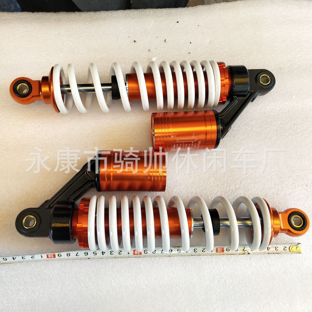 Scrambling Motorcycle Front And Rear Shock Absorber Modified Four Wheel Go Kart Atv Hydraulic Real Airbag Shock Absorber Shopee Singapore