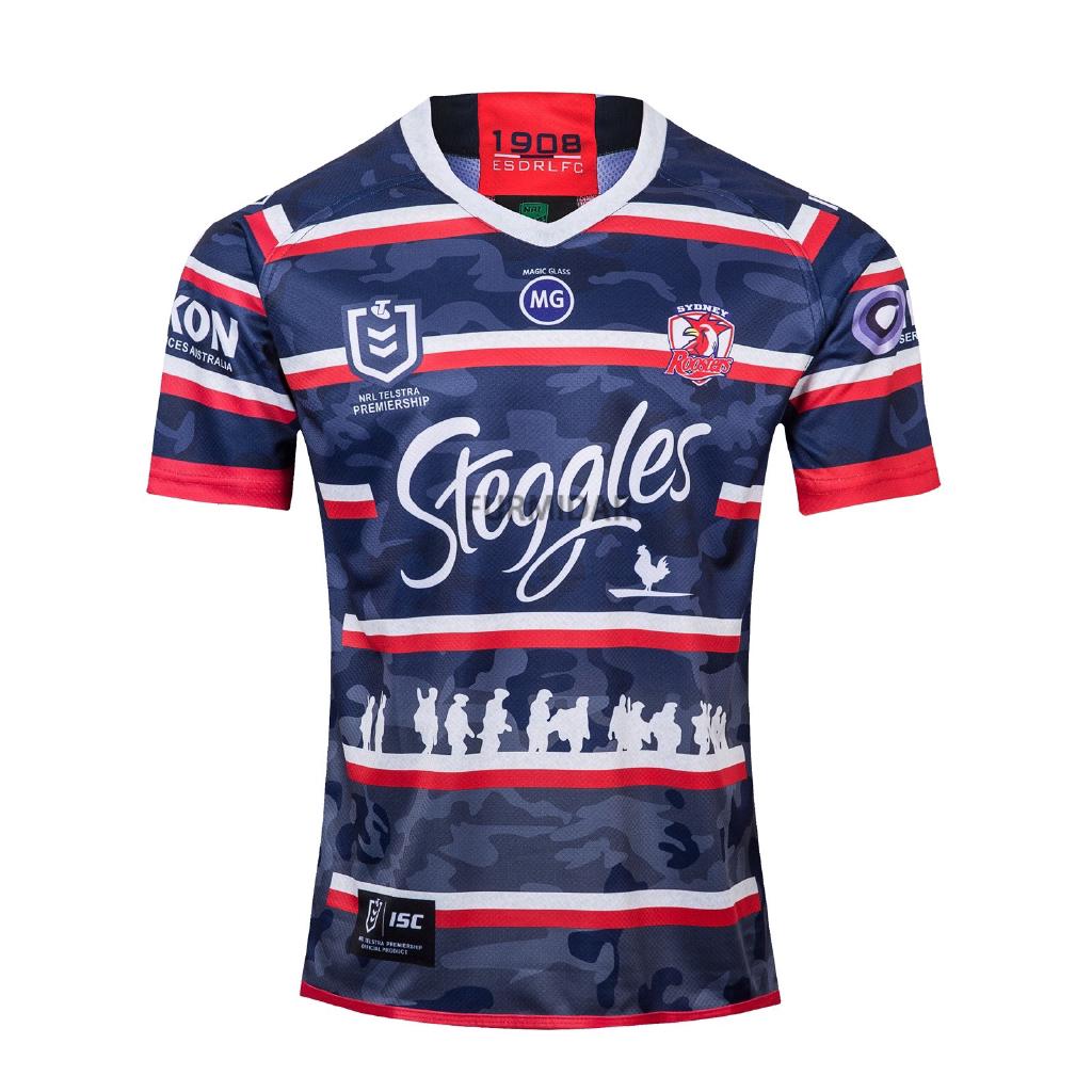 Sydney Roosters NRL Mens Heritage Crest Tee Sizes S-3XL BNWT 