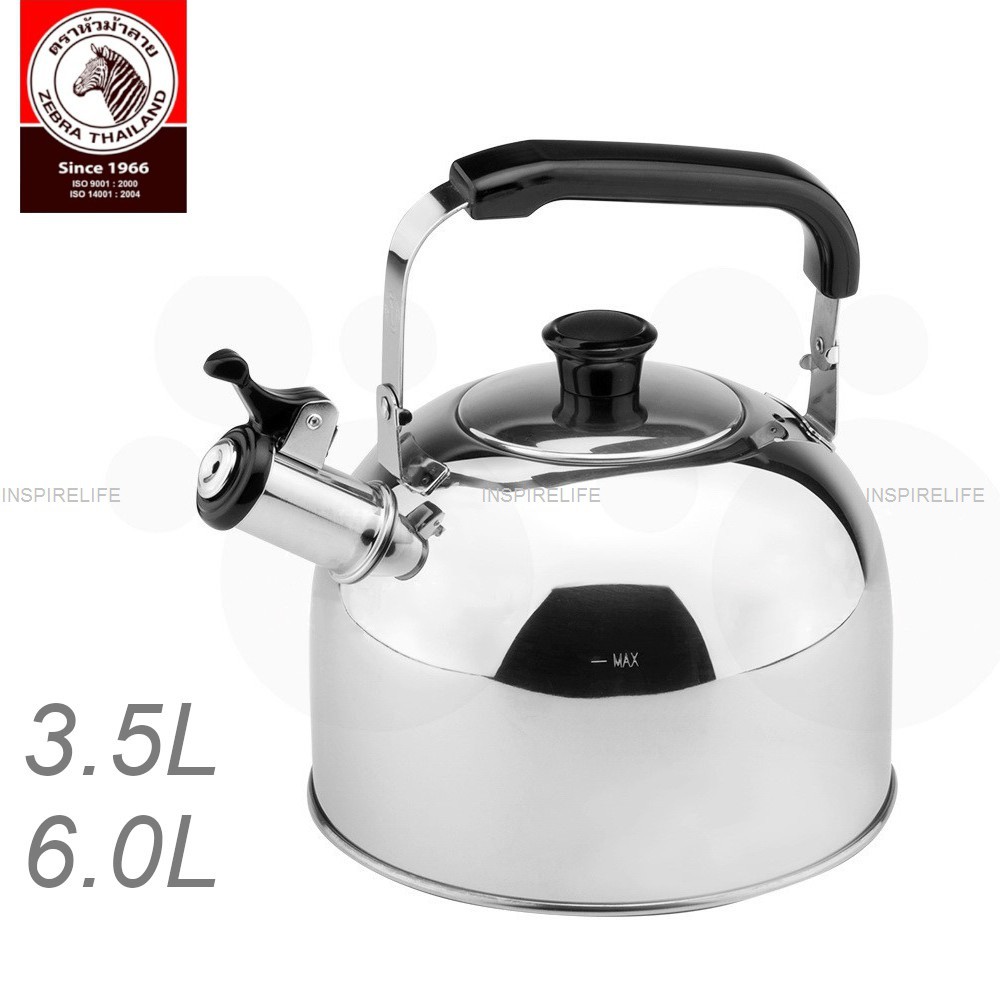Zebra / Whistle Kettle Smart 3.5L 6.0L 5L / Stainless Steel Whistling