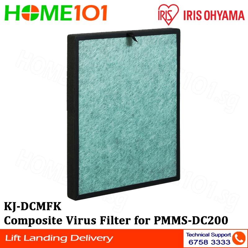 Iris Ohyama Composite Virus Filter for Air Purifier (PMMSDC200) KJDCMFK Shopee Singapore