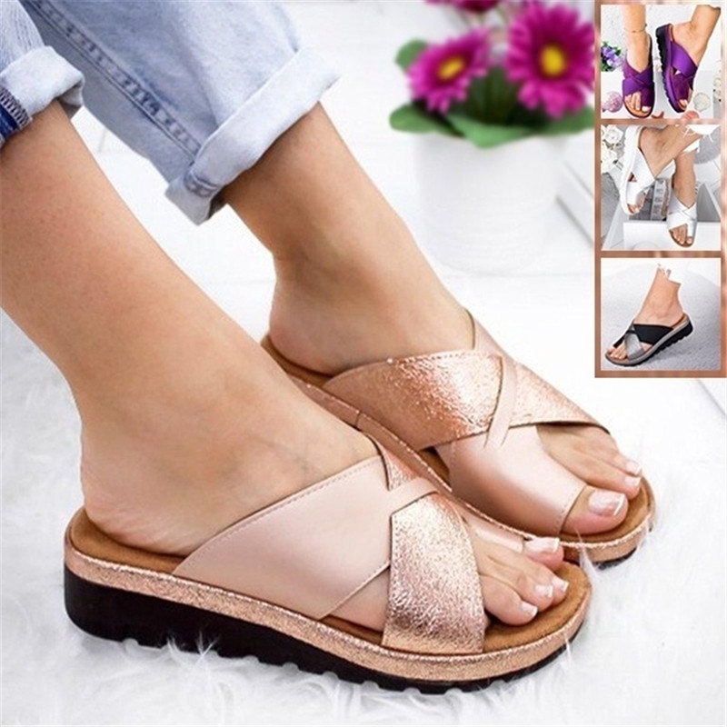 womens platform slippers