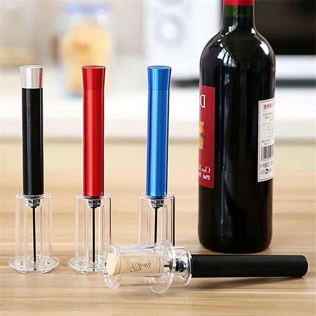 EP/_ Red Wine Air Pressure Opener Cork Popper Bottle Pump Corkscrew Cork Out Tool
