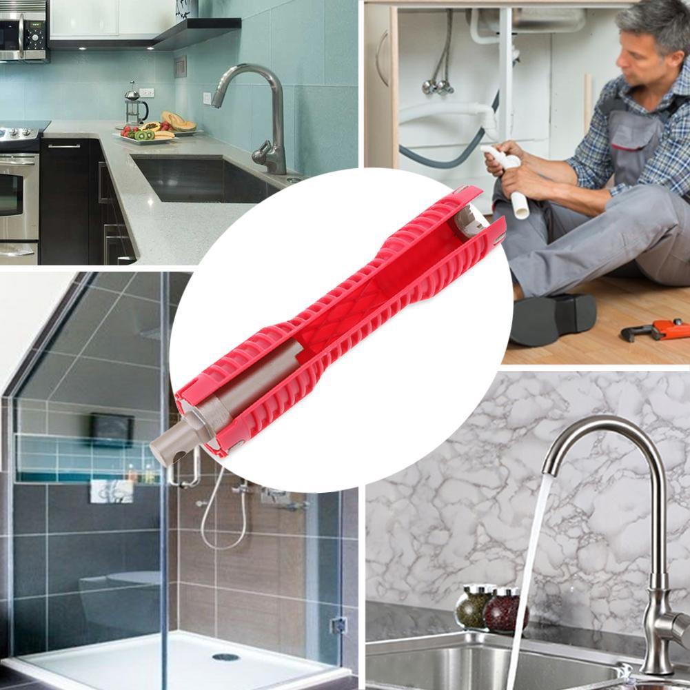 Cspsanti Slip Handle Faucet Wrench Bathroom Kitchen Tap Install
