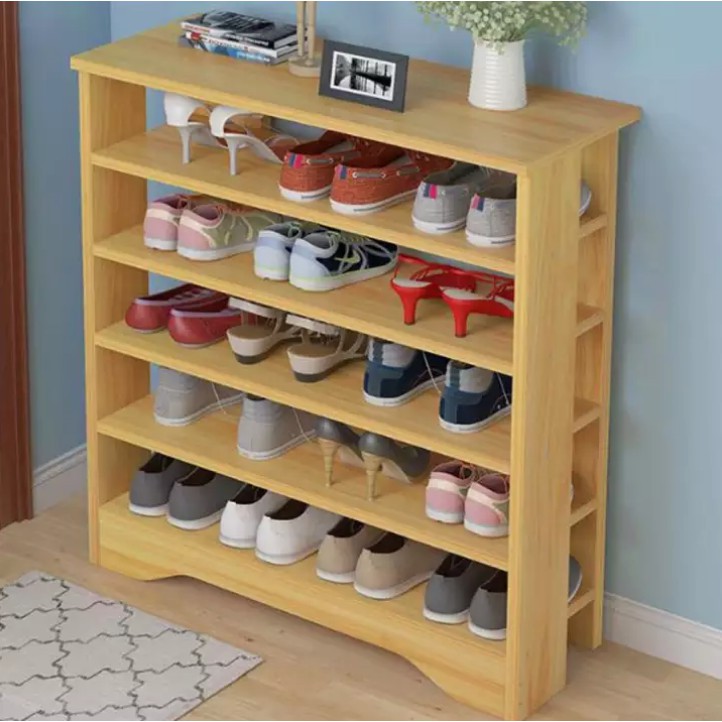 Japanese Style 6 Tiers Shoes Cabinet Shoe Rack Shoe Shelf Shoe