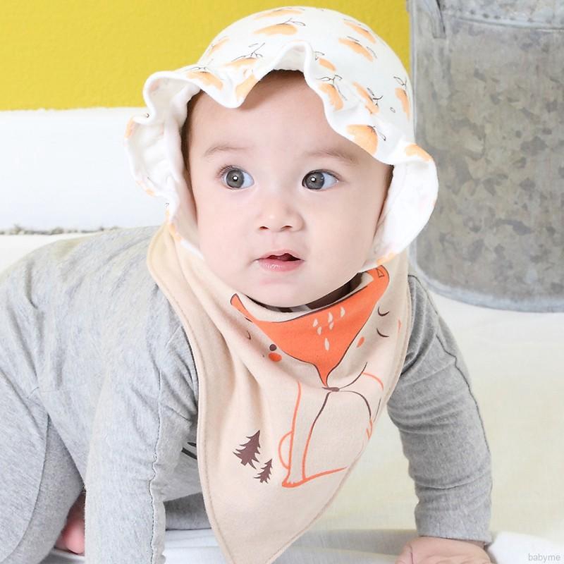 Baby Girl Infant Newborn Kids Cute Ruffle Print Hat Cap