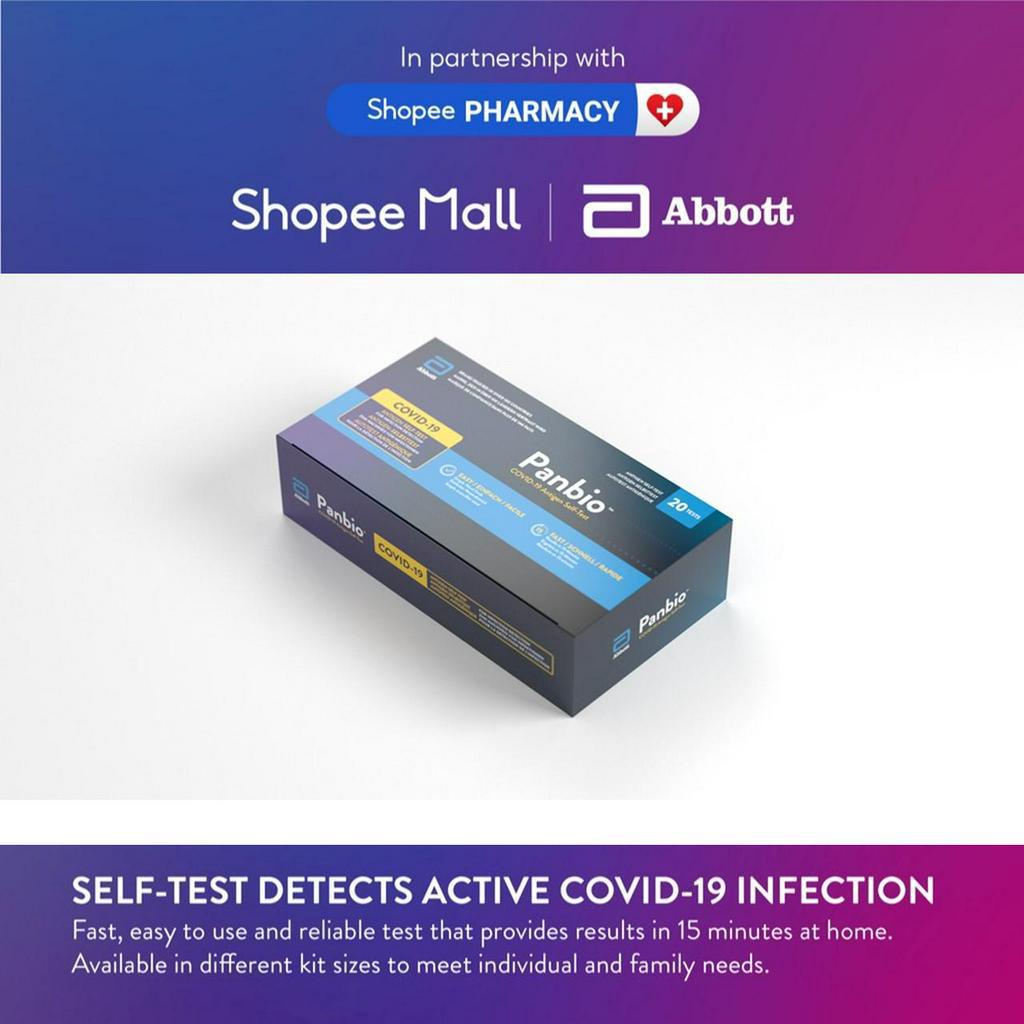 Abbott Panbio™ COVID19 Ag Self Test 20 Tests (COVID ART Test Kit