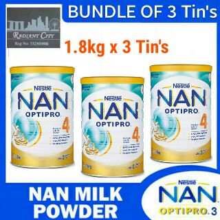 nan 4 milk powder