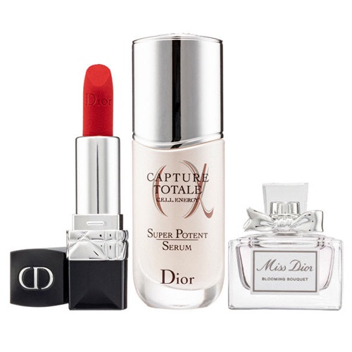 Christian Dior Miniature 3pcs Set - Pouches & Cosmetic Bags