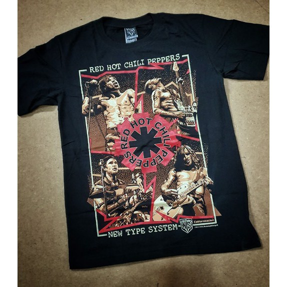 red hot chilli peppers tee