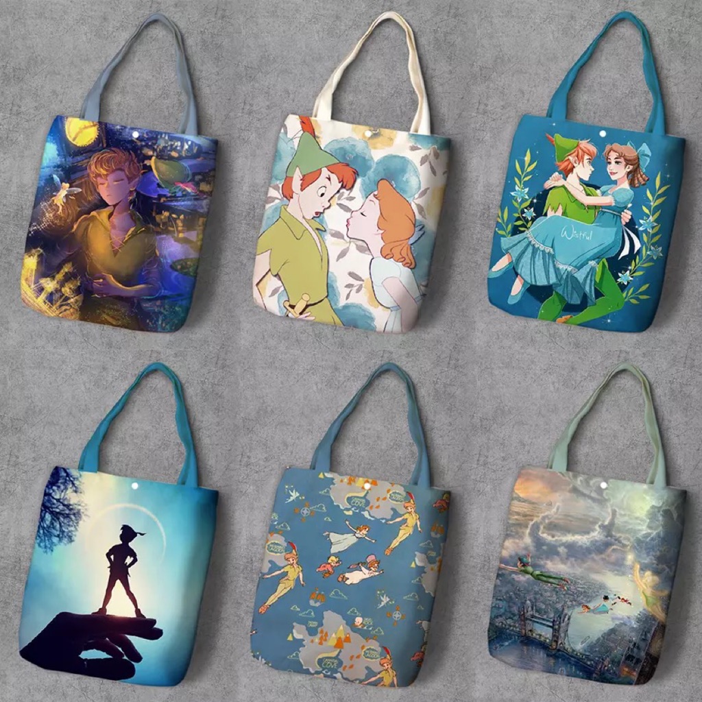 peter pan tote bag