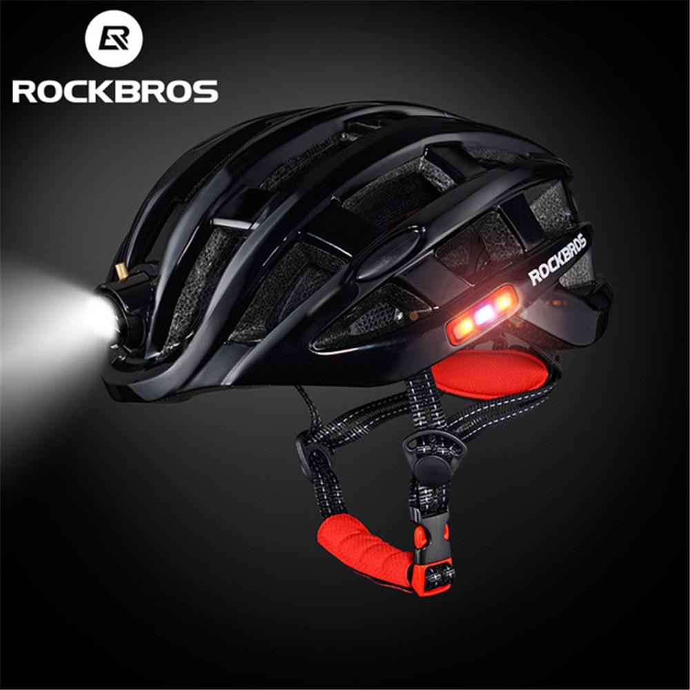 [SG SELLER] RockBros Helmet bicycle helmet cycling helmet with safety