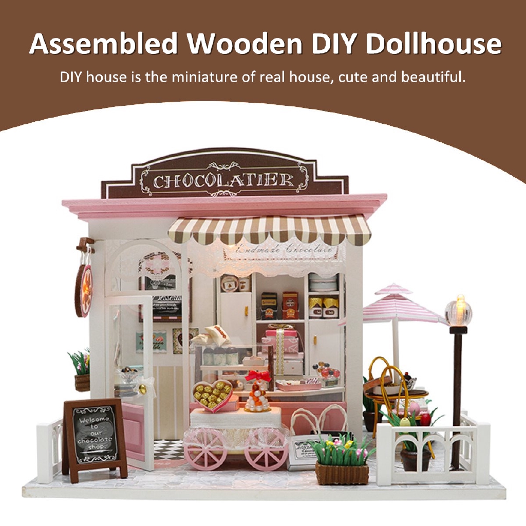 miniature dollhouse kit bakery