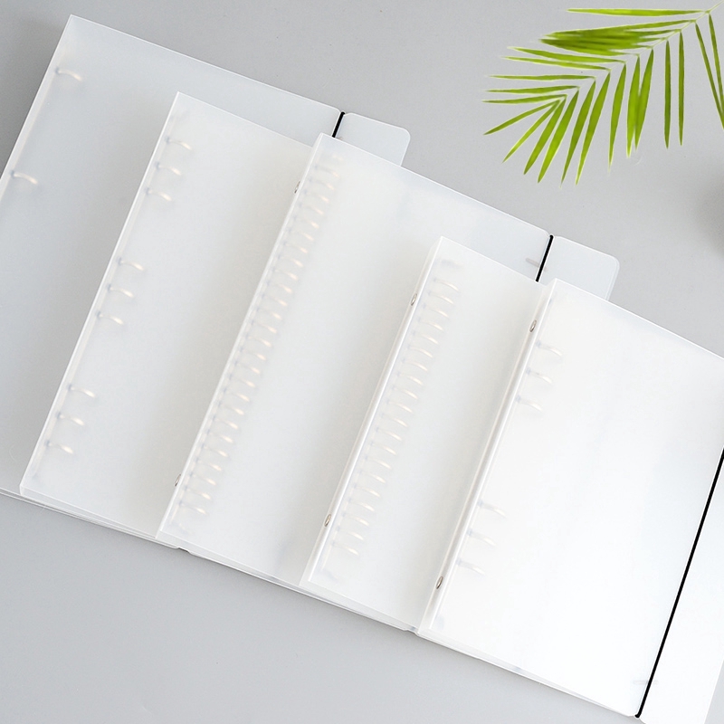 Loose Leaf Paper Binder Notebook Size A4 A5 A6 B5 Shopee Singapore