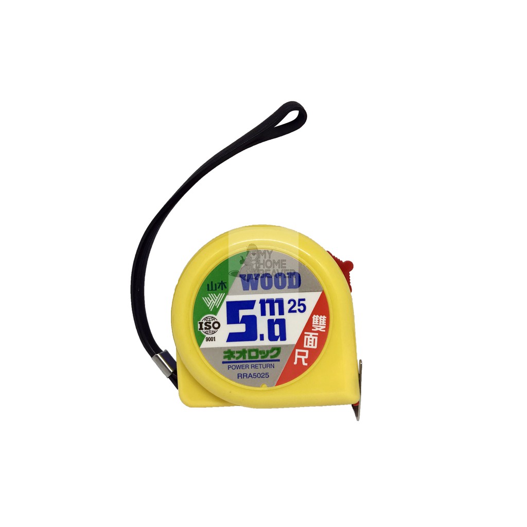 Wood Measuring Tape Fengshui Ruler 5 & 7.5 meters Length 25 mm Blade