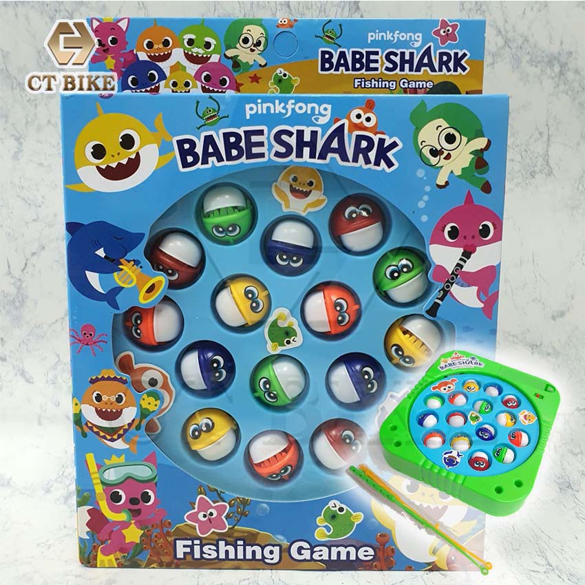 pinkfong baby shark fishing toy