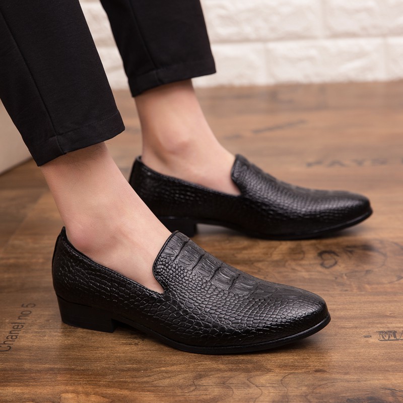 crocodile slip on shoes
