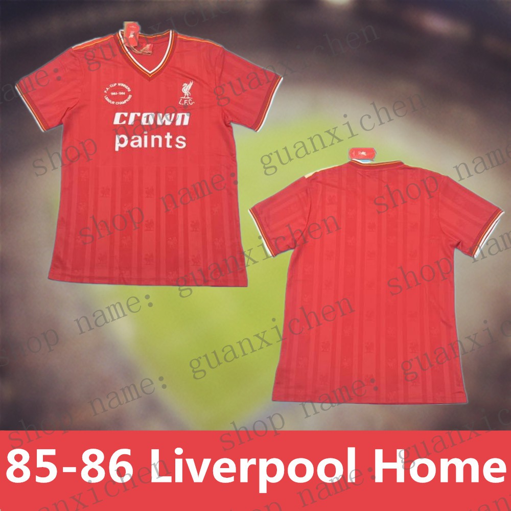 liverpool 1985 shirt