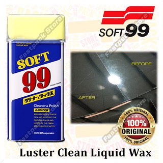 Soft99 Soft 99 Luster Clean Liquid Wax Polish Wax Coating Shinning Solid Paint Remove Water Mark Original 530ml