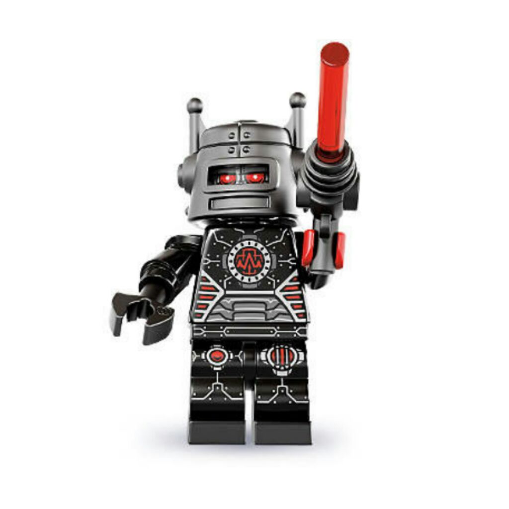 LEGO Minifigure Series 8 - Evil Robot | Shopee Singapore