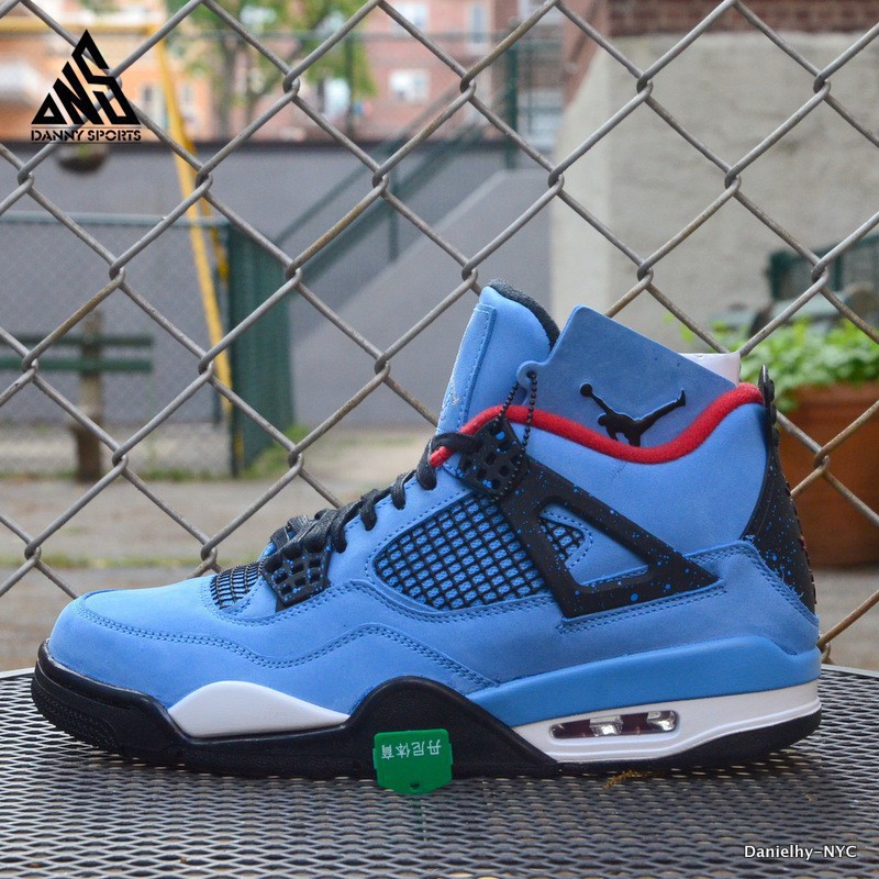 retro 4 jordans blue