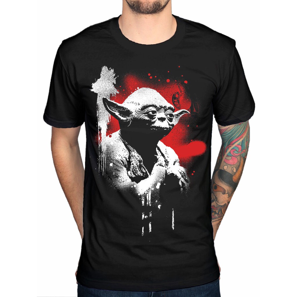 Official Star Wars Yoda Graphic T-Shirt Movie Merchandise Darth Vader 
