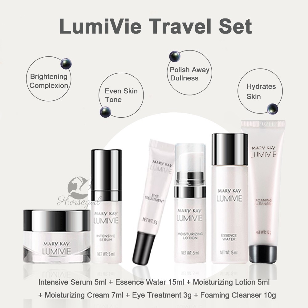 6pcs Mary Kay Lumivie Intensive Serum Essence Water Moisturizing Cream Mask Shopee Singapore