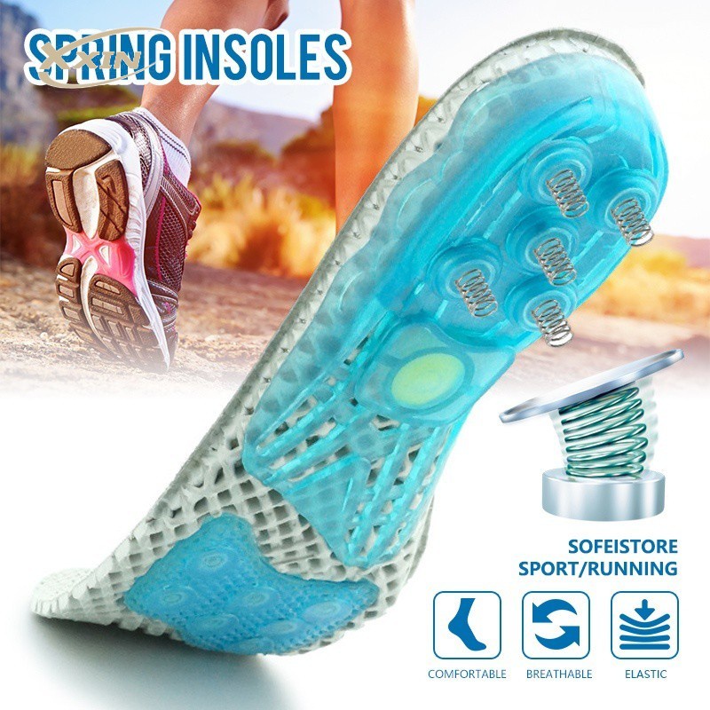 EVA Spring silicone Gel shoes Insoles flat feet orthotic insoles arch
